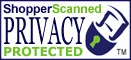 This website is enrolled in the ShopperScanned(TM) privacy protected
		program - click to verify